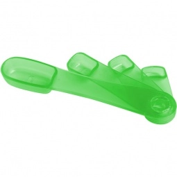 T Green Promotional Swivel Measuring Spoons