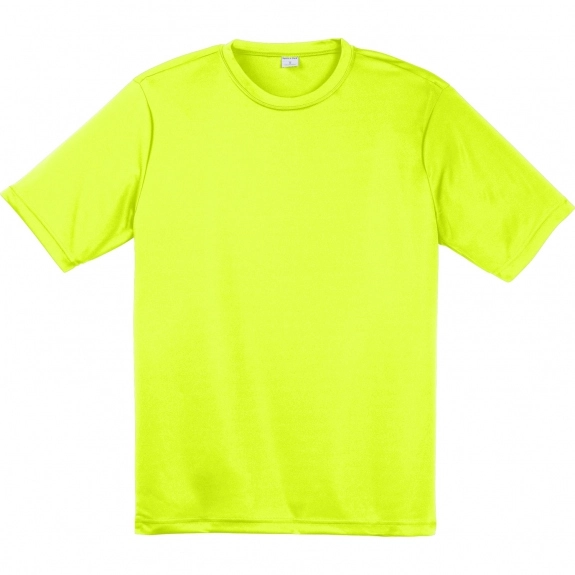 Neon Yellow Sport-Tek Competitor Custom T-Shirt