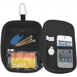 Compact Valuables Logo Golf Pouch