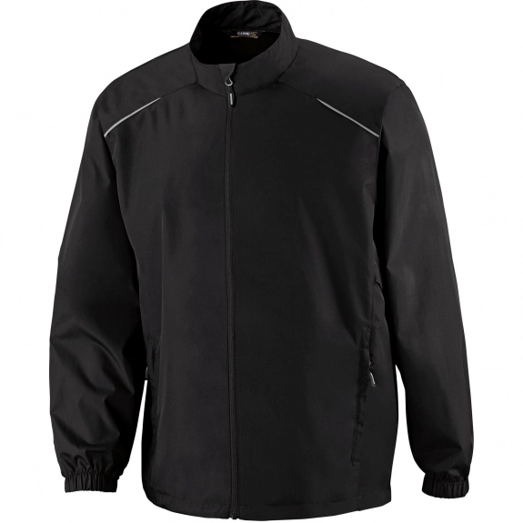 Black Core365 Motive Lightweight Custom Jacket