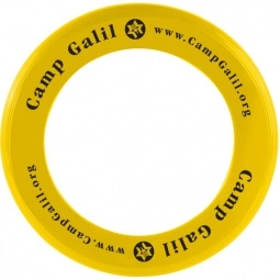 Yellow Flying Ring Promotional Flyer