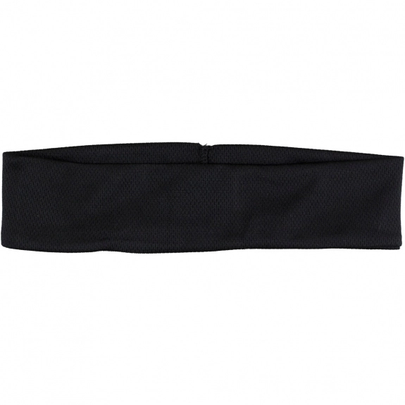 Black - Polyester Custom Cooling Headband