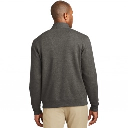 Back - Port Authority Quarter Zip Pullover Custom Sweater