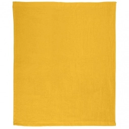 Athletic Gold - Custom Hemmed Cotton Rally Towel with Logo - 15" x 18"