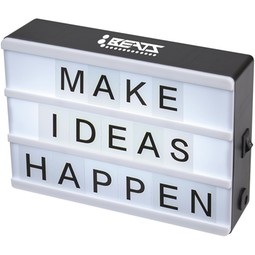 LED USB Custom Logo Cinema Box