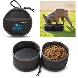 Lifestyle - Dri Duck Branded Packable Duo Pet Dish