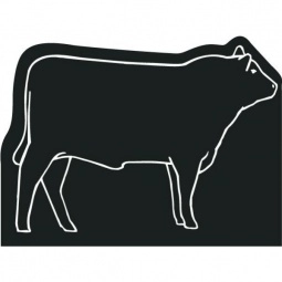 Black Press n' Stick Custom Calendar - Bull Outline