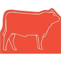 Orange Press n' Stick Custom Calendar - Bull Outline