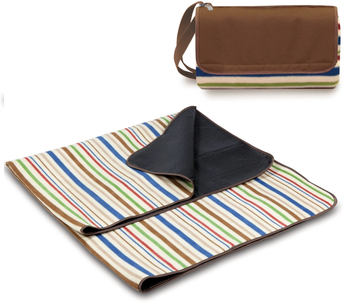 picnic blanket and tote