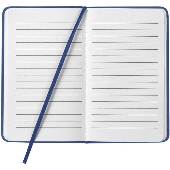 Open - Lined Custom Logo Journal Notebook - 3"w x 5"h