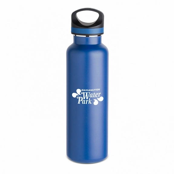 Blue Basecamp Tundra Custom Water Bottles - 20 oz.