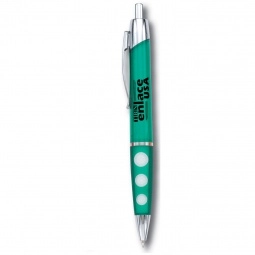 Spotted Rubber Grip Promotional Pen