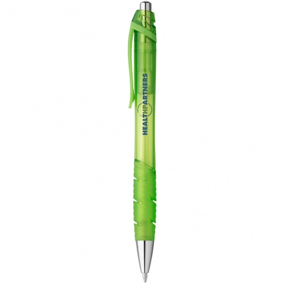 Lime - Translucent Rubber Grip Custom Pens