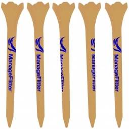 Natural Evolution Extra-Long Promotional Golf Tees - 5 Pack