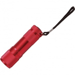 Red - Custom Logo LED Pocket Flashlight