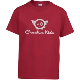 Cardinal red Gildan Ultra Cotton Custom Youth T-Shirt - Colors