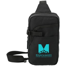 Custom Branded Hydration Sling Backpack - 5.5"w x 9.5"h x 3"d