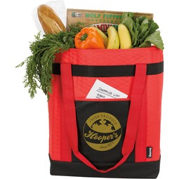 In Use Koozie&#174; Triple-Carry Insulated Custom Hot Cold Bag