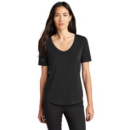 Front Mercer + Mettle&#174; Custom Stretch Jersey Scoop - Women's