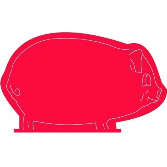 Red Press n' Stick Custom Calendar - Pig