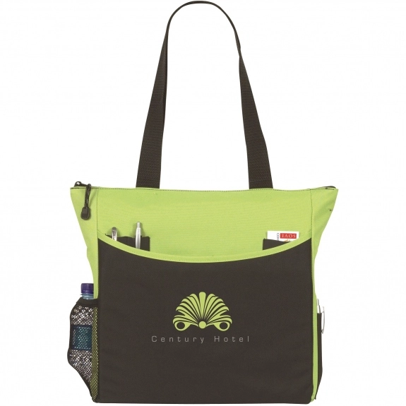 Apple - Atchison Carry-All Custom Tote Bags - 17"w x 14"h x 5"d
