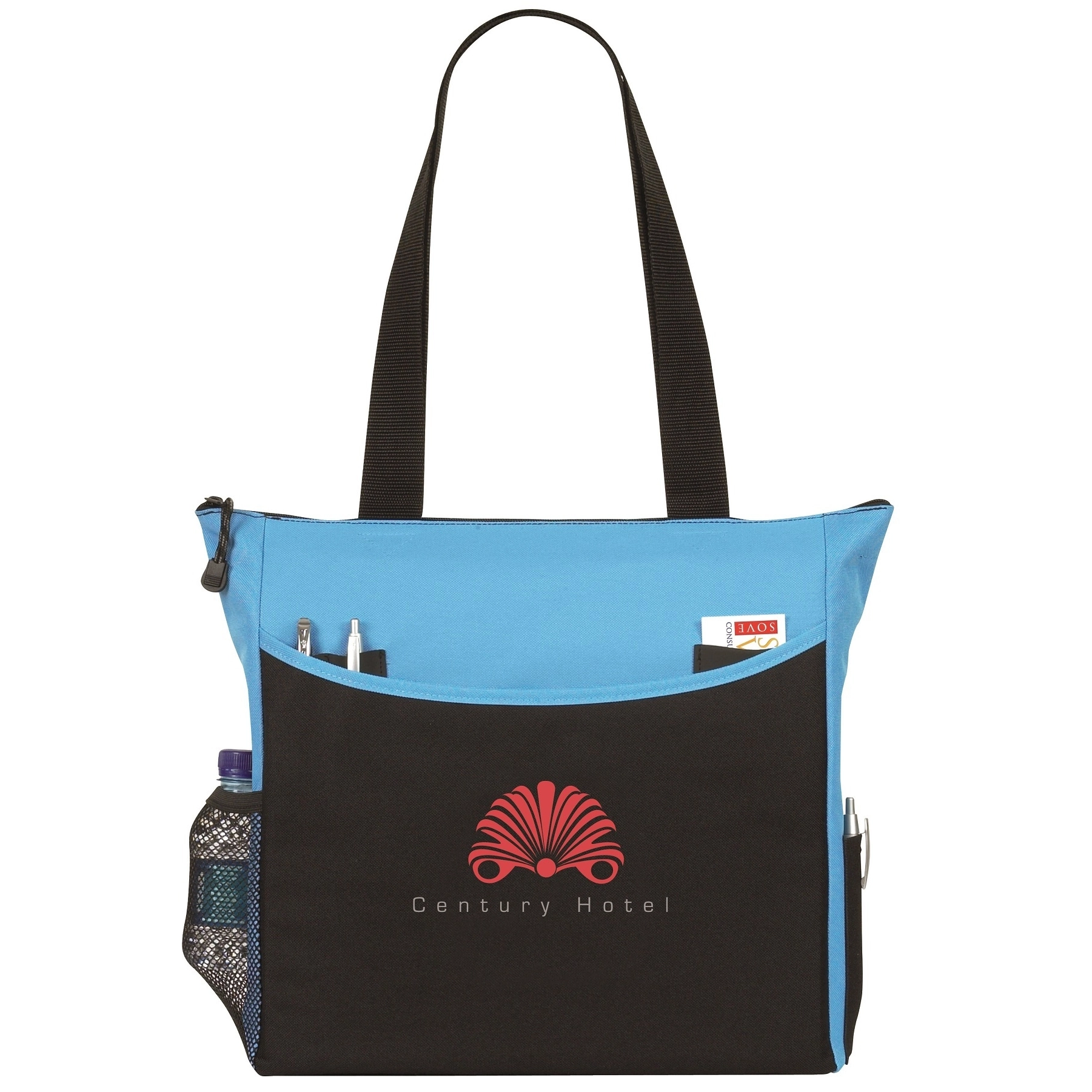 Atchison Carry All Custom Tote Bags 17 X 14 X 5 Promotional Tote B