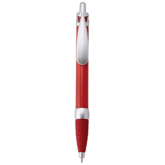 Red Banner/Flag Promotional Message Pen - AIR FREIGHT