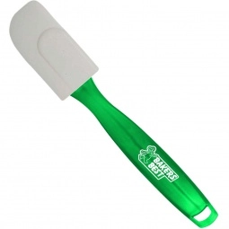 Trans. Green Small Promotional Silicone Spatula 