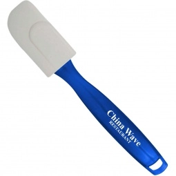 Trans. Blue Small Promotional Silicone Spatula 