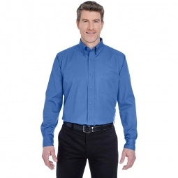French Blue UltraClub Whisper Twill Custom Shirt - Men's