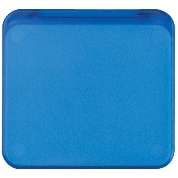 Blue Dual Magnification Compact Folding Promotional Mirror