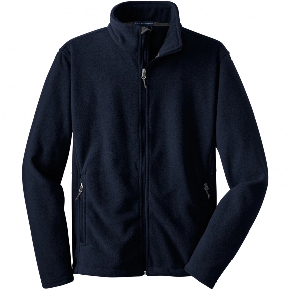 True Navy Port Authority Value Fleece Custom Jacket - Men's