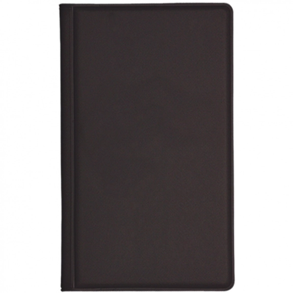 Recycled Black Junior Tally Book Promotional Jotter