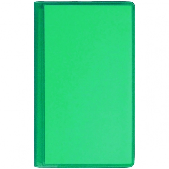 Translucent Emerald Green Junior Tally Book Promotional Jotter