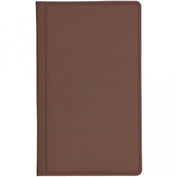 Brown Junior Tally Book Promotional Jotter