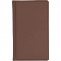 Brown Junior Tally Book Promotional Jotter