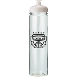 Translucent Clear - Translucent Glossy Promotional Water Bottle - 24 oz.