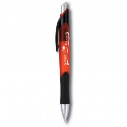 Translucent Red - Translucent Custom Click Pen