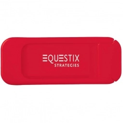 Red Security Slide-Action Promotional Webcam Cover