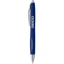 Navy - Soft Touch Ergonomic Custom Pen
