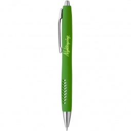 Green - Soft Touch Ergonomic Custom Pen