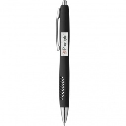 Black - Soft Touch Ergonomic Custom Pen