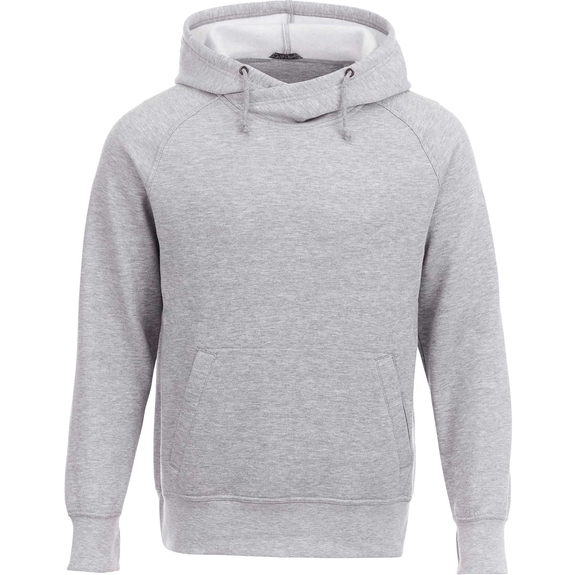 Heather Grey Elevate Fleece Pullover Custom Hoodies - Men's