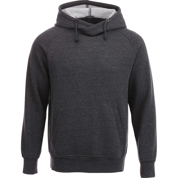 Heather dark charcoal Elevate Fleece Pullover Custom Hoodies - Men's