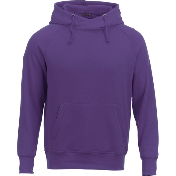 Purple Elevate Fleece Pullover Custom Hoodies - Men's