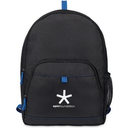 Royal Blue - Repeat Recycled Custom Logo Backpack - 12"w x 16.5"h x 3.5"d