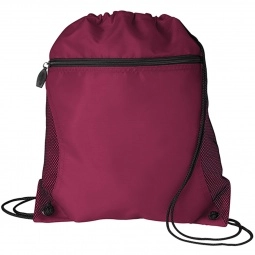 Maroon Logo Sport Pack Tote Bag w/ Mesh Pocket