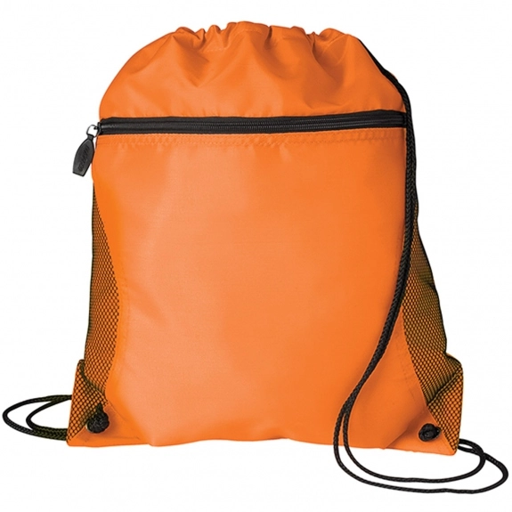 Orange Logo Sport Pack Tote Bag w/ Mesh Pocket