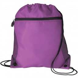 Purple Logo Sport Pack Tote Bag w/ Mesh Pocket