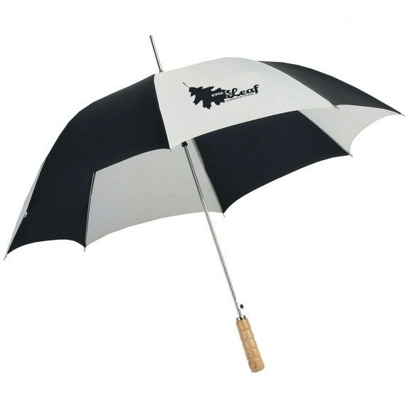 White/Black Sport/Street Style Promotional Umbrellas